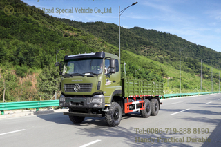 东风六驱动方式重型越野车 Offer_军绿 6×6 越野车改装