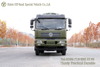中型卡车运输越野卡车带防水布_6×4半驾驶室货运卡车