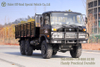 东风黑色6×6平头一排半驾驶室货车_敞篷货车带刹车冷却