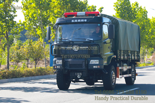 东风 4WD越野部队载体DFH2140B_NATICATY SIX ENGINE四米四米八货物盒越野车