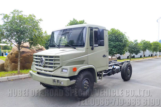 新款东风尖头越野车底盘_四驱EQ2046越野底盘_东风4×4越野底盘