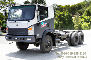 6*6平头越野卡车底盘_大马力越野底盘改装