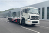 东风8×4平板运输车_12米平板车出口_东风越野专用车定制
