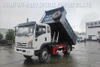 东风四驱D912越野自卸车_排半自卸卡车_双桥8吨自卸车