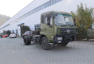 东风六驱EQ5120运兵车底盘_4×4平头载货汽车_东风四驱底盘改装