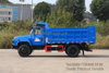 东风 4×2 驾驶室蓝色自卸车出口特别版_定制四驱自卸车