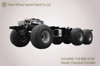 6WD沙漠车III型底盘_6×6底盘可改装出口