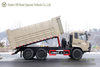 带凸板货箱的自卸车_全轮驱动方式 6×6 带防撞杆自卸车