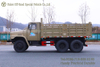 EQ2082 东风 6WD尖头驾驶室自卸车_6×6越野后置八轮出口自卸车