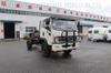 4×4平头排半D912越野底盘_四驱东风卡车底盘_压缩式垃圾车绿化喷洒车底盘改装