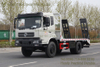 4x2平板挖掘机卡车_Flatbed trialer_hydraulic梯子攀岩卡车