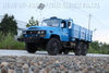 东风六驱EQ2082越野运兵车_6×6单排载货车_越野专用车出口