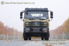 东风平头驾驶室带卧铺4x2越野货运卡车_后双轮越野运输车