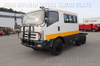 6×6平头10座越野工程车底盘_D912六驱工程救援车2082底盘_消防洒水车油罐车底盘改装
