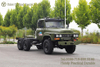 6WD军用绿尖卡车底盘_6×6越野卡车可改装底盘出口专用