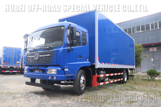 四驱平头5160厢式运输车_东风物流货运车_中国东风卡车销售