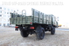 东风EQ2070G四驱越野卡车_2.5吨越野运兵车_平头排半4×4载货车