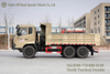 6x6越野平面驾驶室低床自卸卡车_6WD重型自卸车出口版本