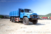 东风六驱单排越野载货车_东风越野卡车出口_6×6长头自卸卡车