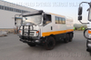 6×6平头越野工程车_10座抢险救灾车_3m³加运油车