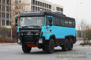东风 AWD 25座客车_东风 6x6山地客车_矿区越野客车