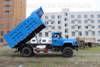 四驱尖头自卸卡车_东风4×4越野自卸车_矿山工地专用卡车