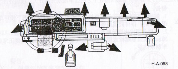 东风EQ2102底盘,平头六驱EQ2102运兵车,东风六驱底盘