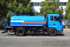 东风 4×2蓝色洒水车_城市12方绿色洒水车出口版