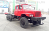长头双排6×6越野车底盘_六驱长头消防车底盘_越野专用车底盘改装