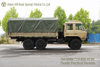 六轮驱动方式越野卡车，带有高架空调_ 东风 EQ2102N卡车带有防水油布