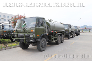 六驱东风2102越野洒水车_6×6环卫洒水车_越野消防车改装