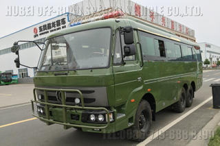 东风六驱越野客车_6×6越野客车_24-30座森林消防客车